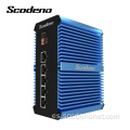 5 puertos POE Industrial Ethernet Switch Media Converter